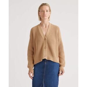 Quince 100% Organic Cardigan Sz S- fits M/L